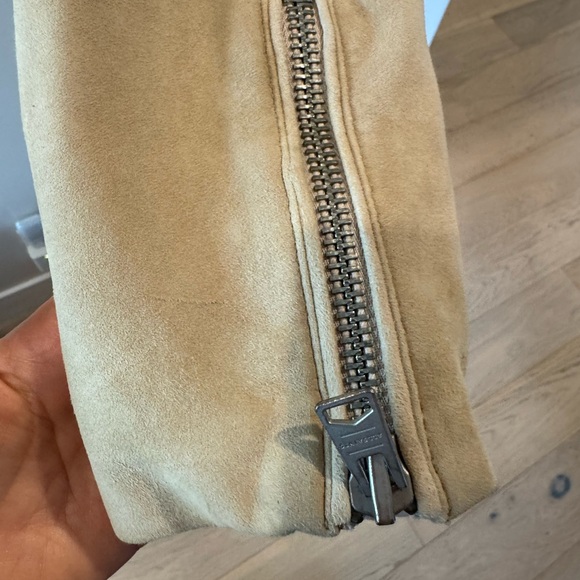 ALL SAINTS Balfern suede leather jacket - Picture 6 of 8